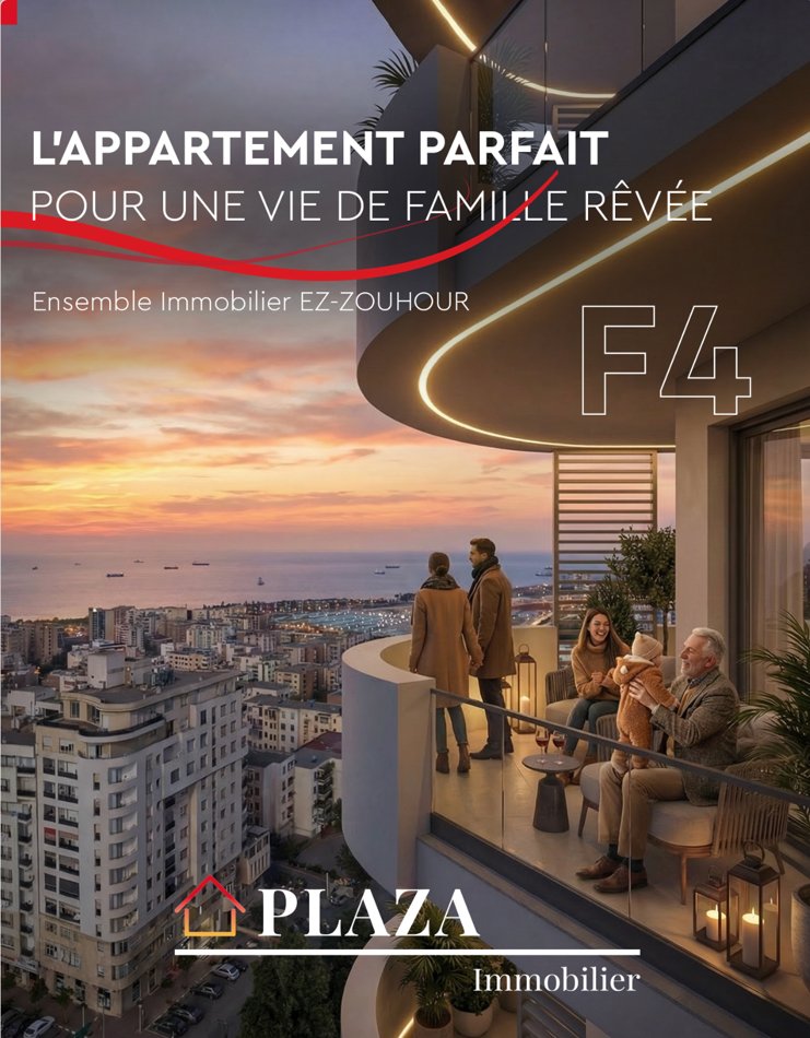 Visuel immobilier Plaza Immobilier EZ-Zouhour